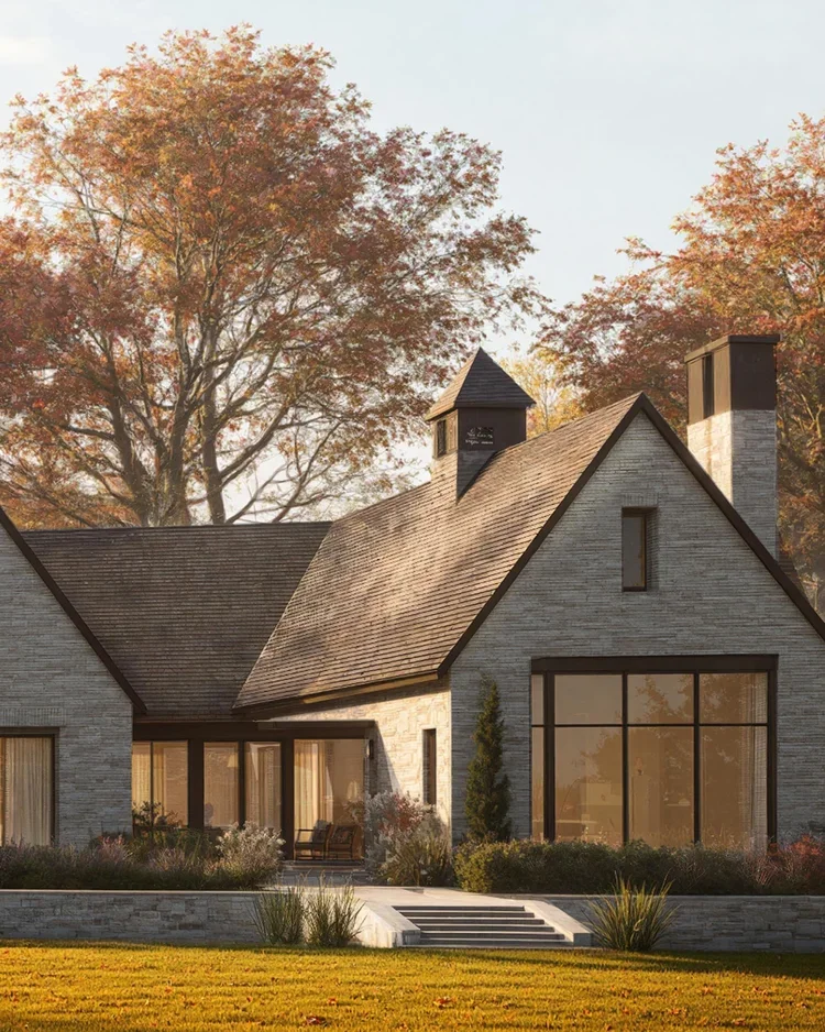 modern-tudor-estate-front-elevation-autumn-light-midwest-kimmel-architects.webp