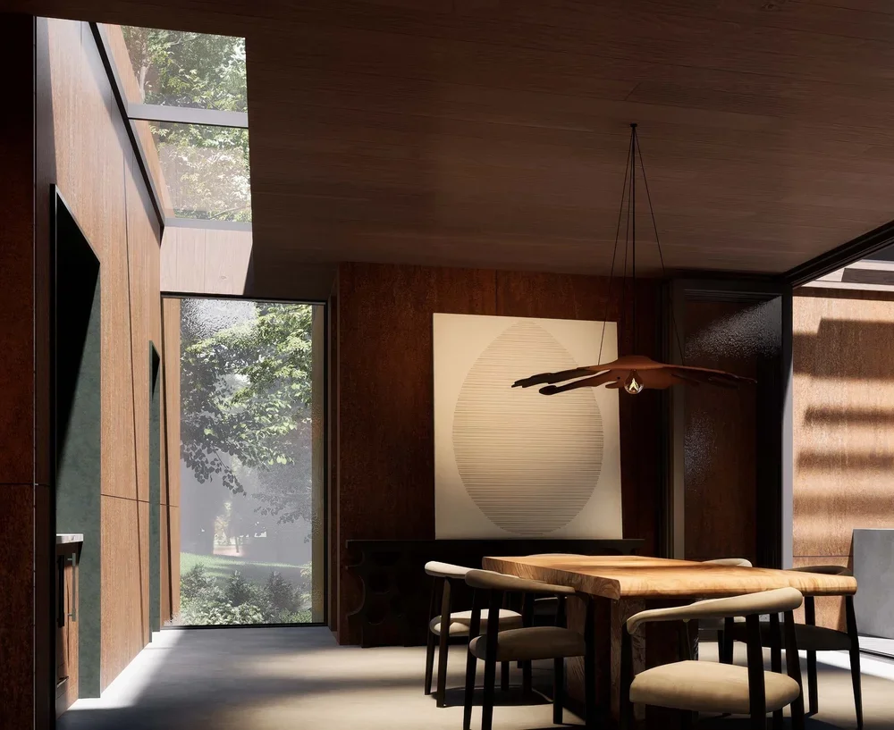 modern-lake-house-campsite-custom-dining-table-deep-creek-md-kimmel-architects.webp