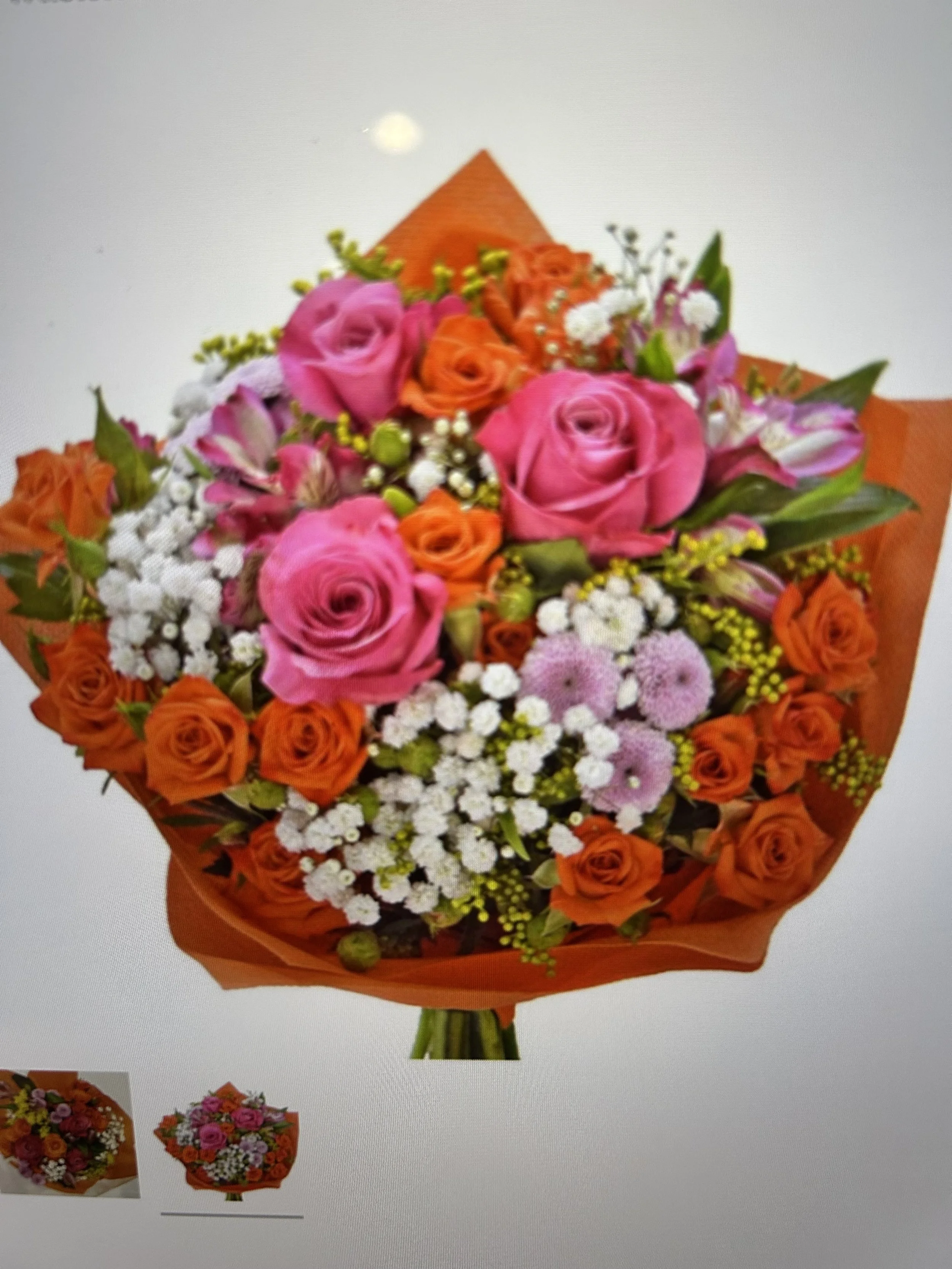 MIXED ROSE & OTHER FLOWERS BOUQUET