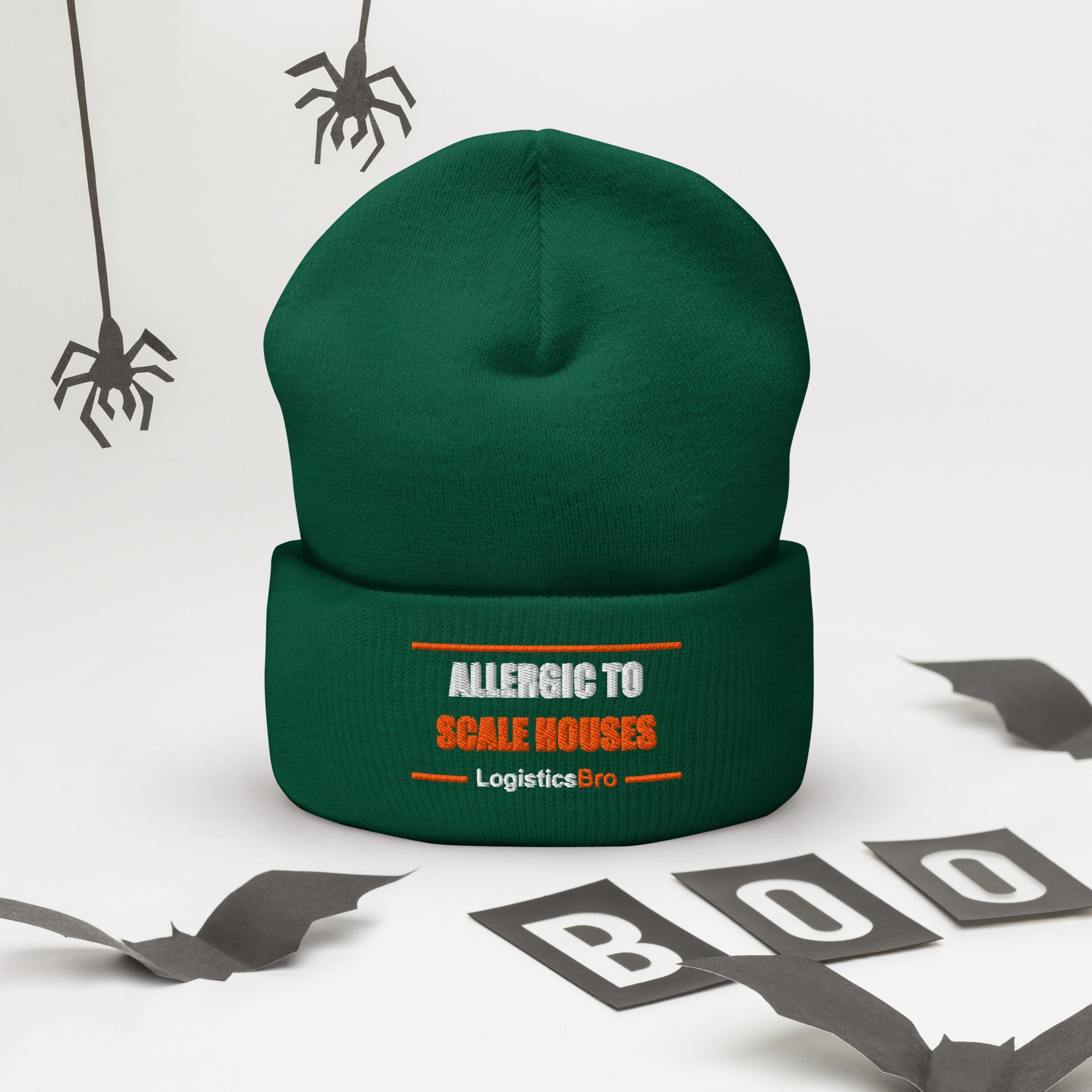 The "Allergic To Scale Houses" Cold-Storage Beanie