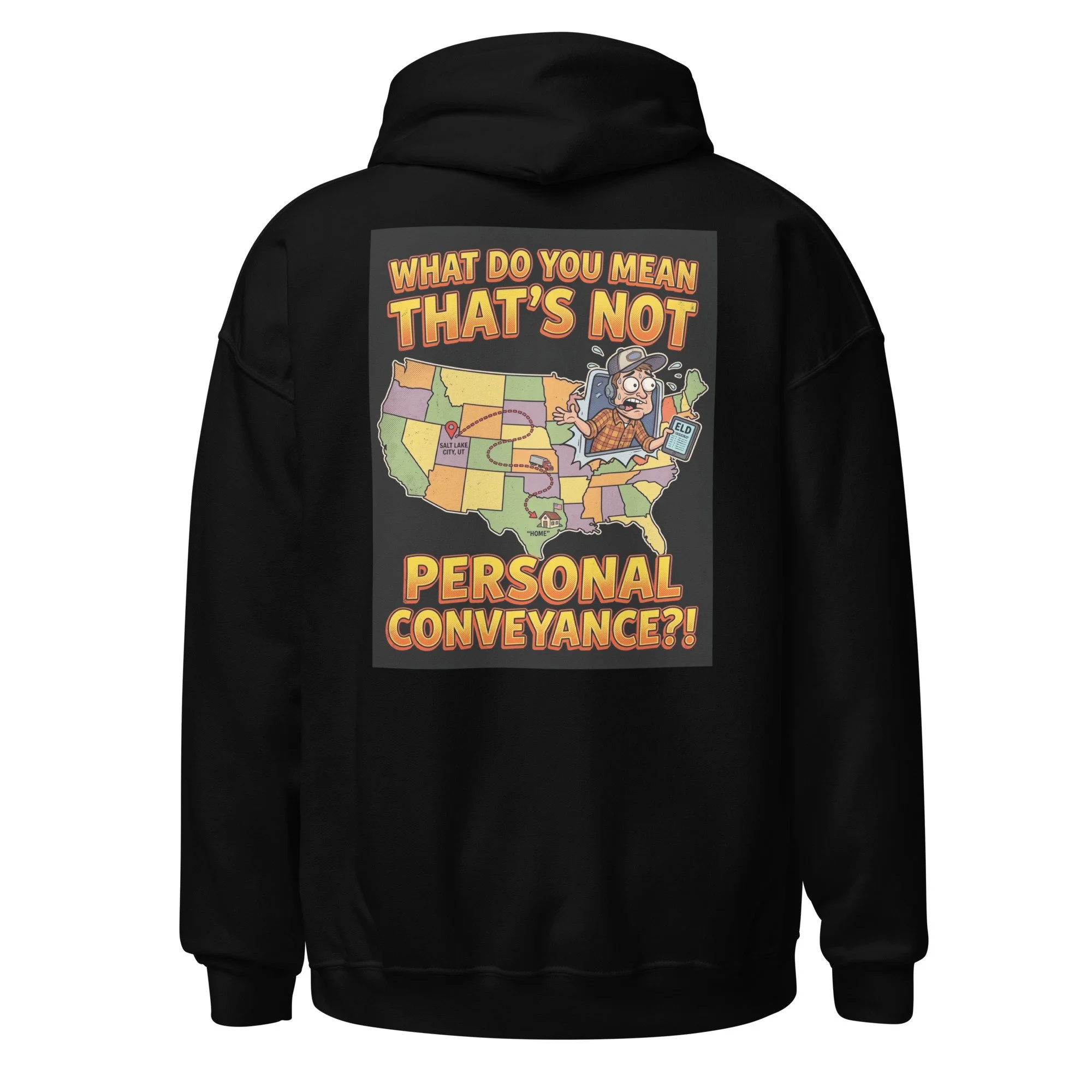 The "Creative Routing" Personal Conveyance Hoodie