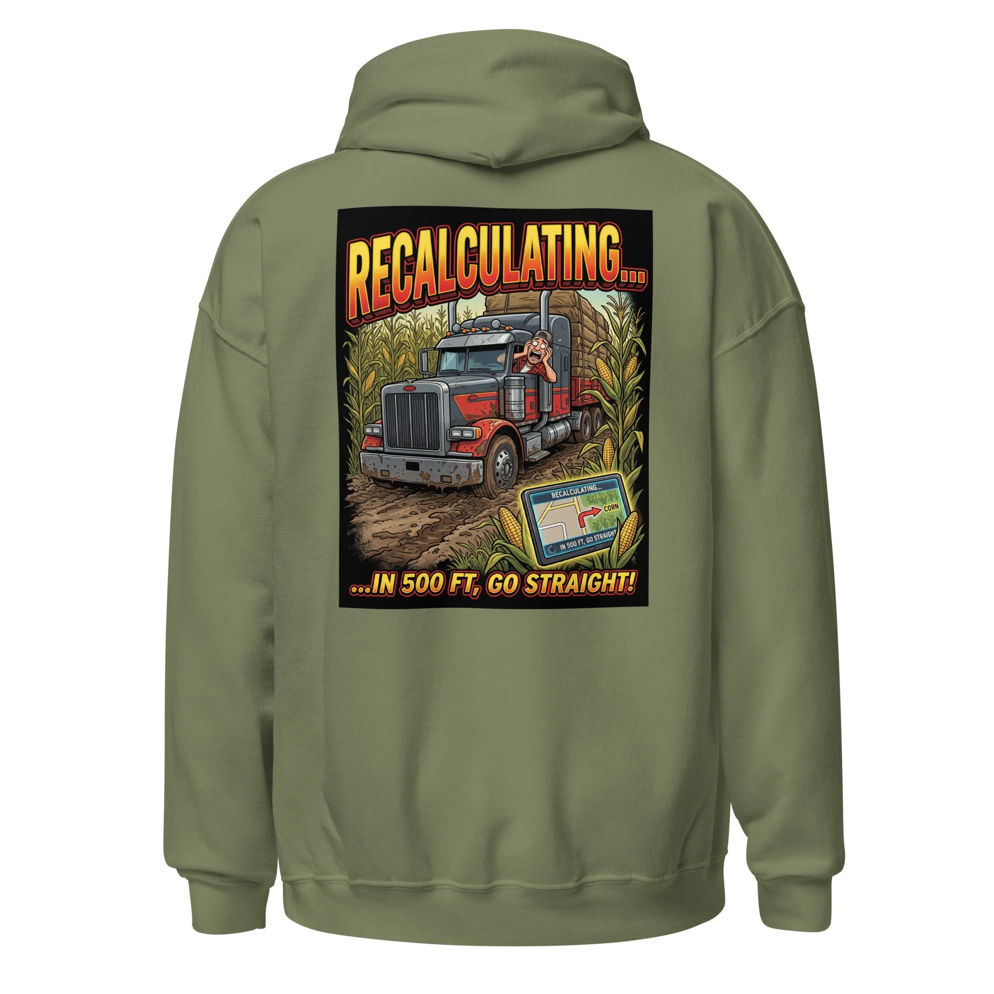 The "Recalculating" GPS Betrayal Hoodie