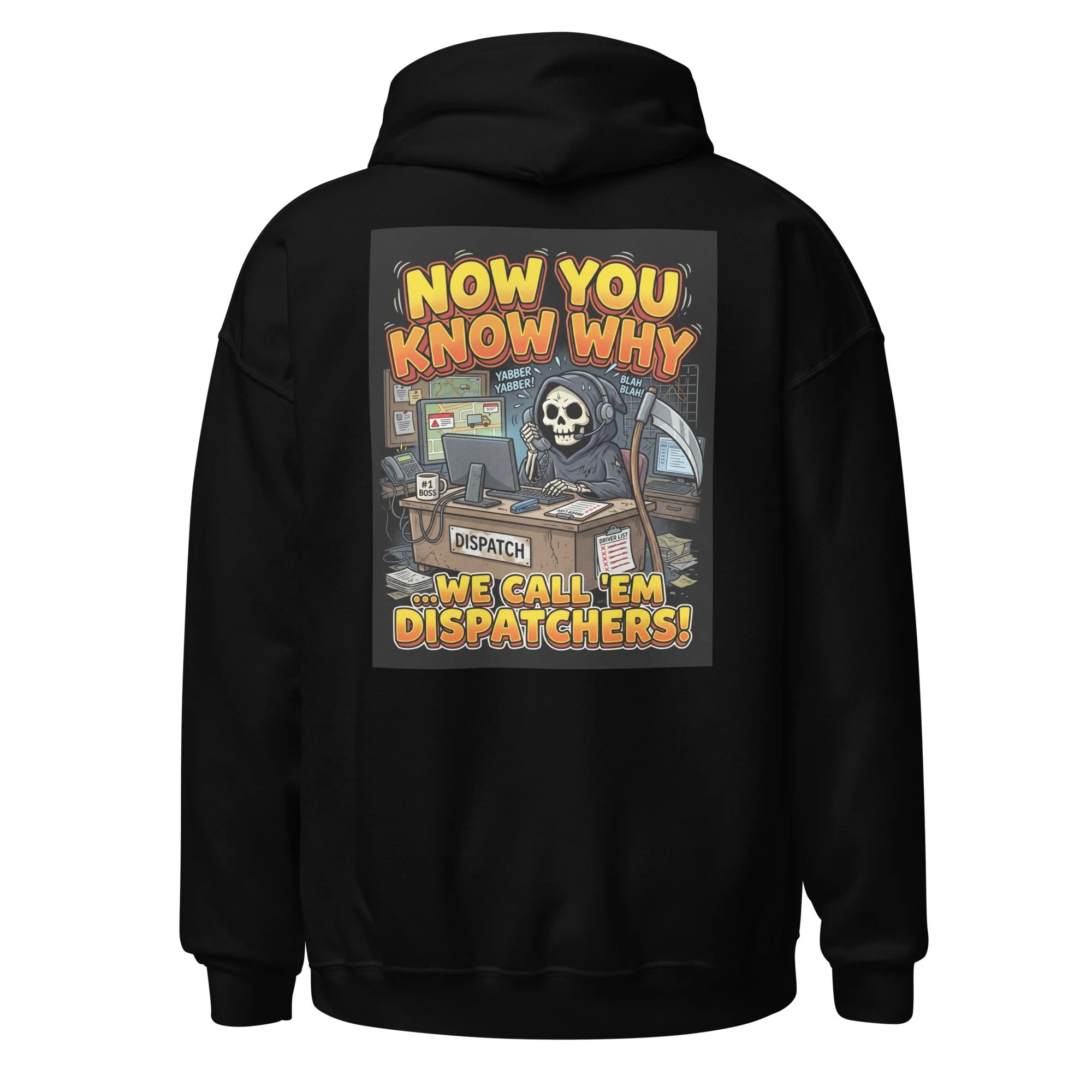 The "Grim Dispatcher" Hoodie