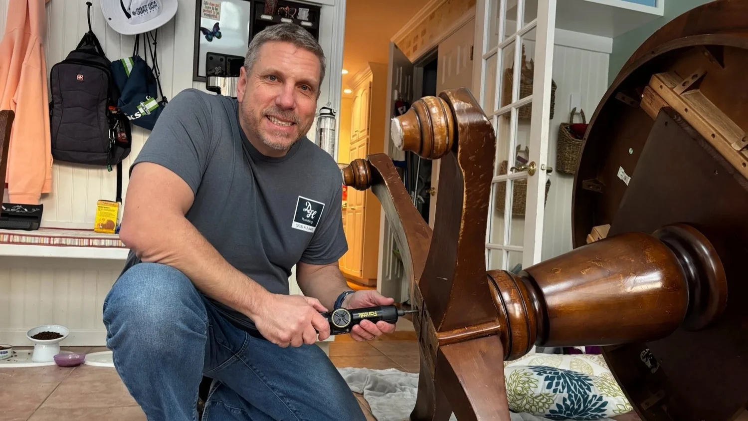 Keith, owner of DH Painting, based in Monroe CT