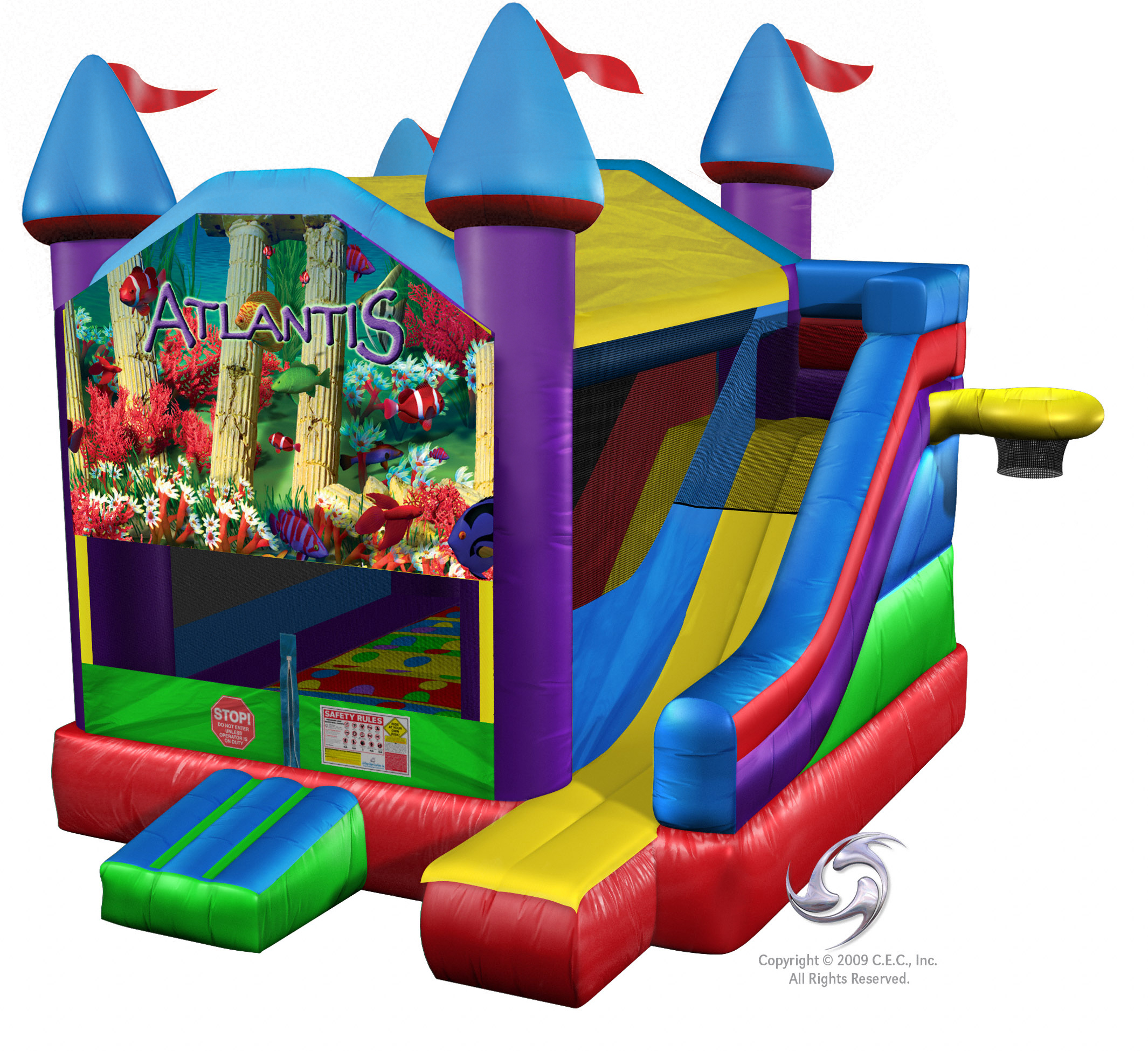Combo, Inflatable, Bounce, House, Montana, Party, Rental