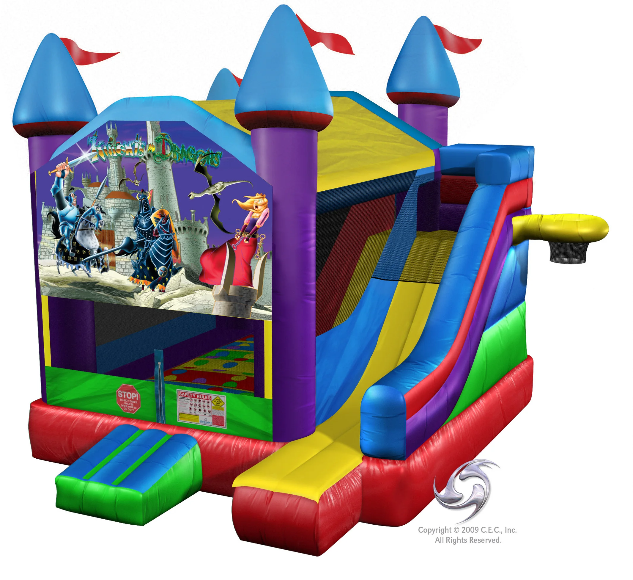 Combo, Inflatable, Bounce, House, Montana, Party, Rental