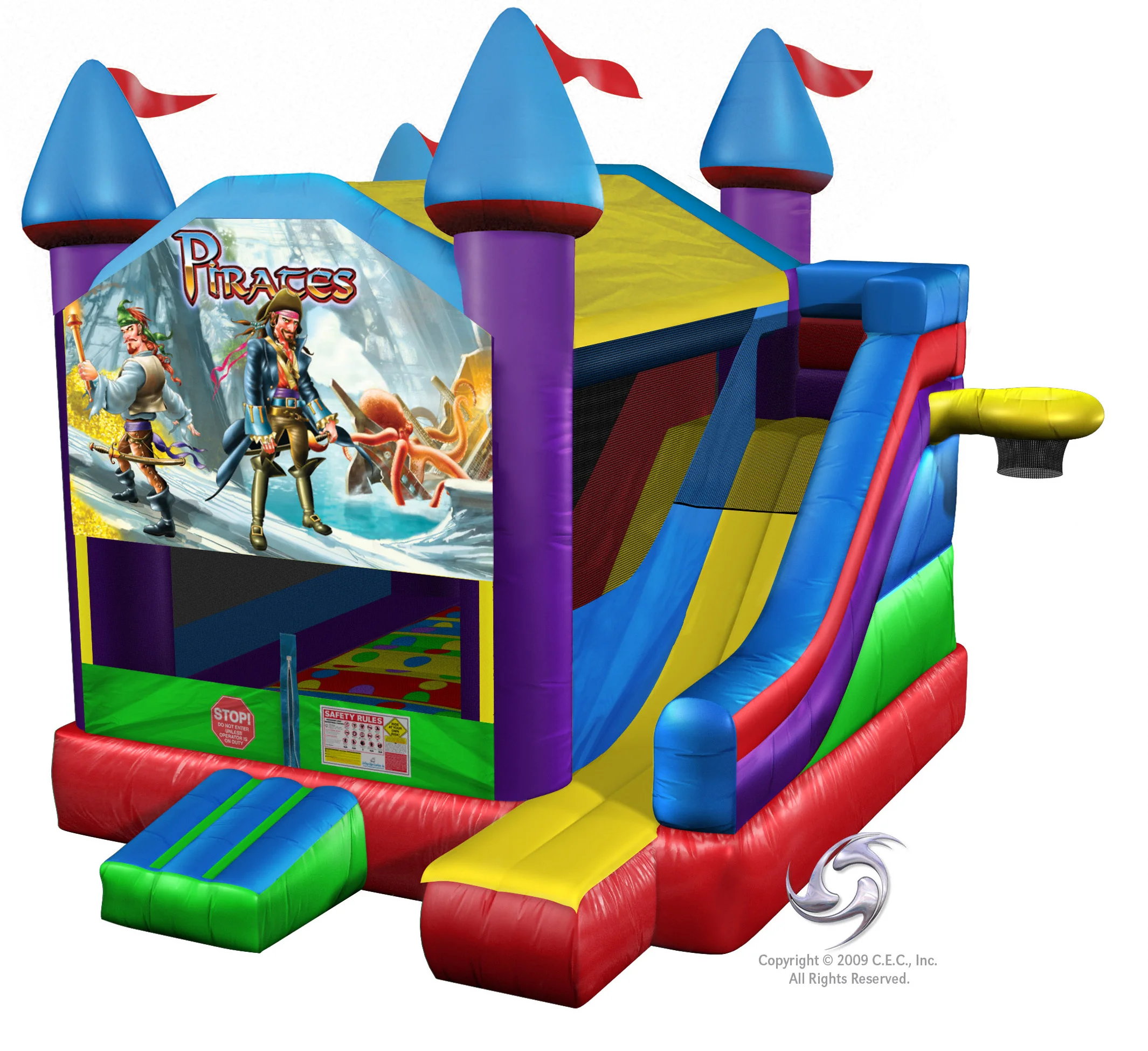 Combo, Inflatable, Bounce, House, Montana, Party, Rental