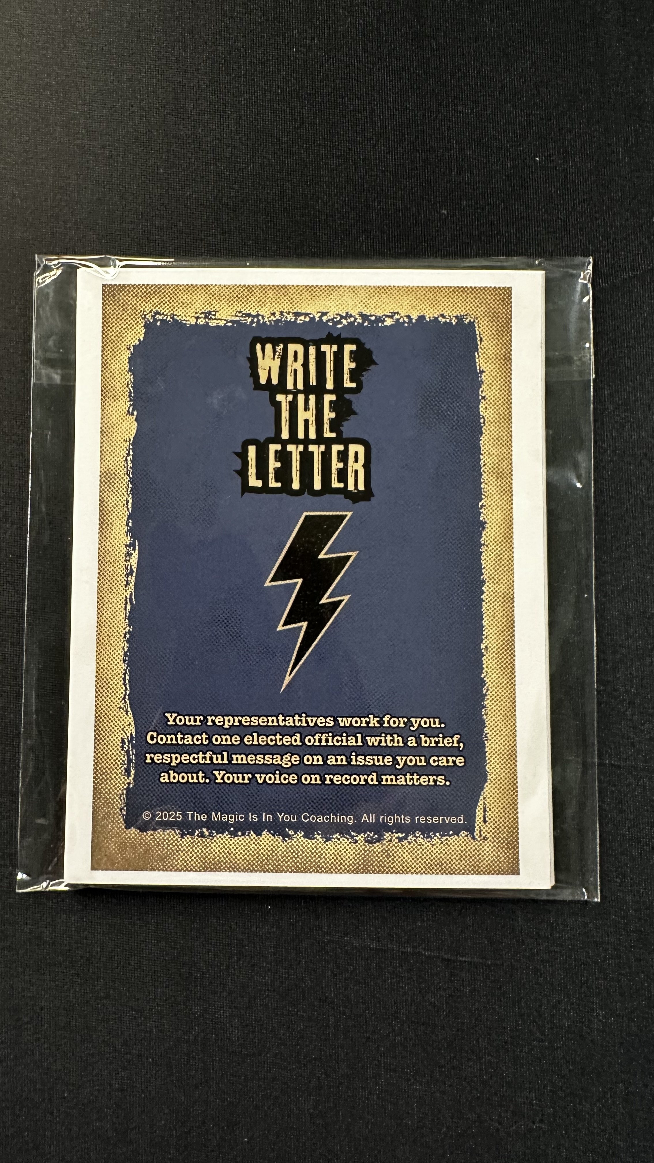 Empowered Mischief Write the Letter Postcard Set