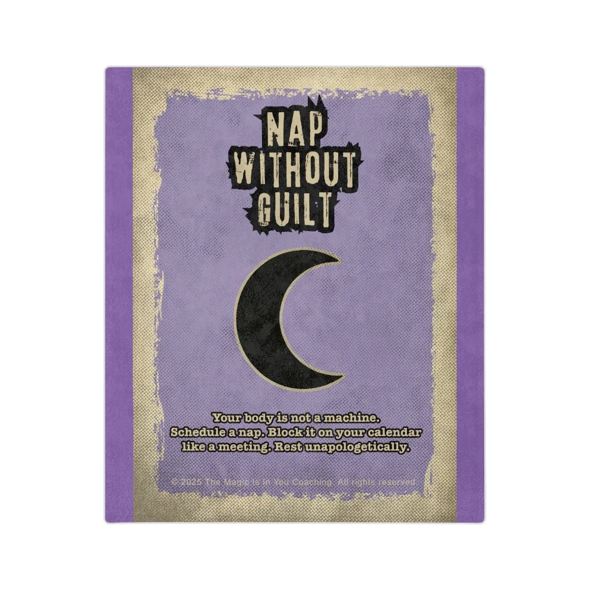 Nap Without Guilt Blanket