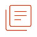 Icon of a document or note with lines of text
