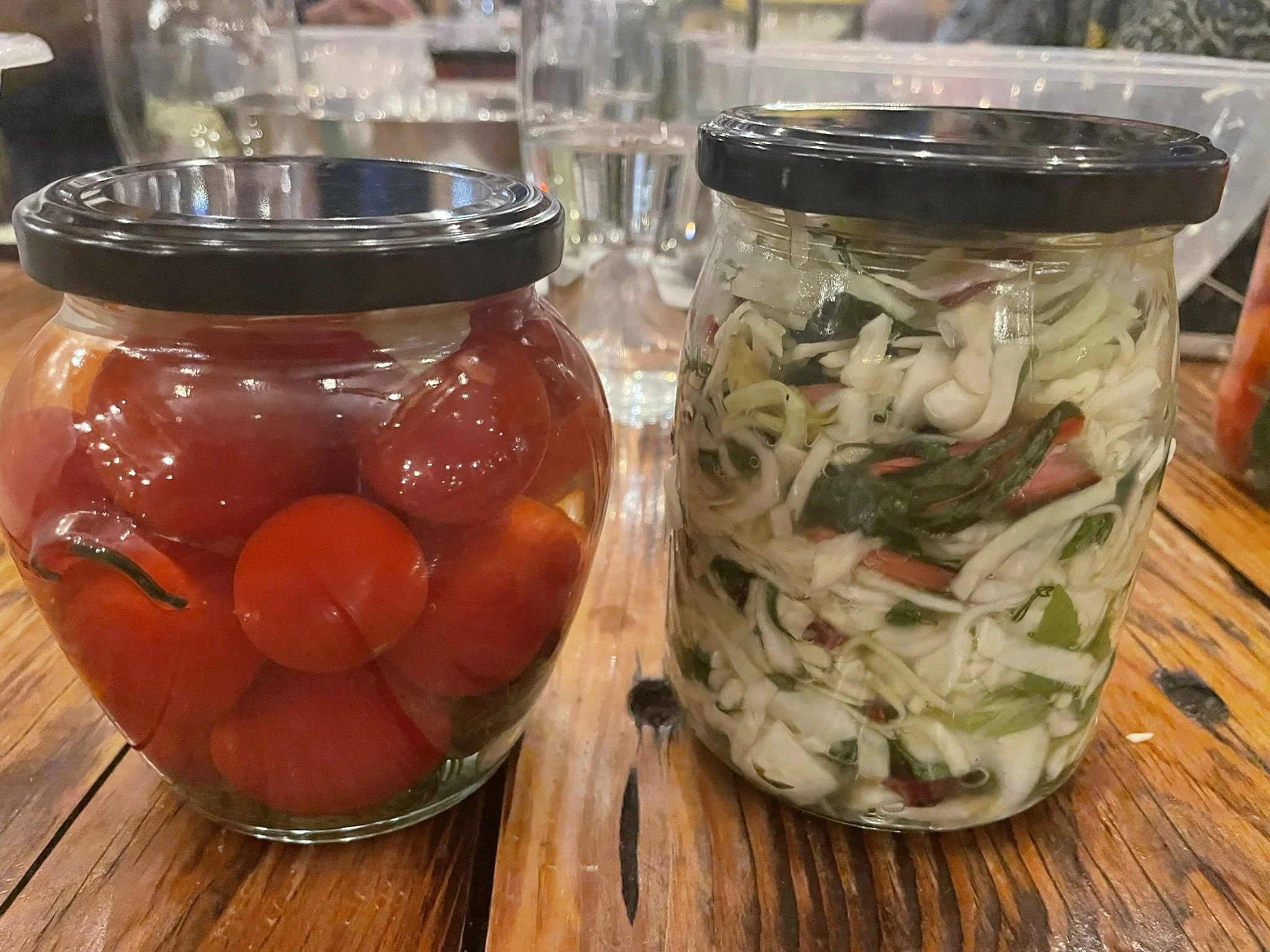 An introduction to lacto-fermentation @ Plot to Plate Edible Garden, Walthamstow