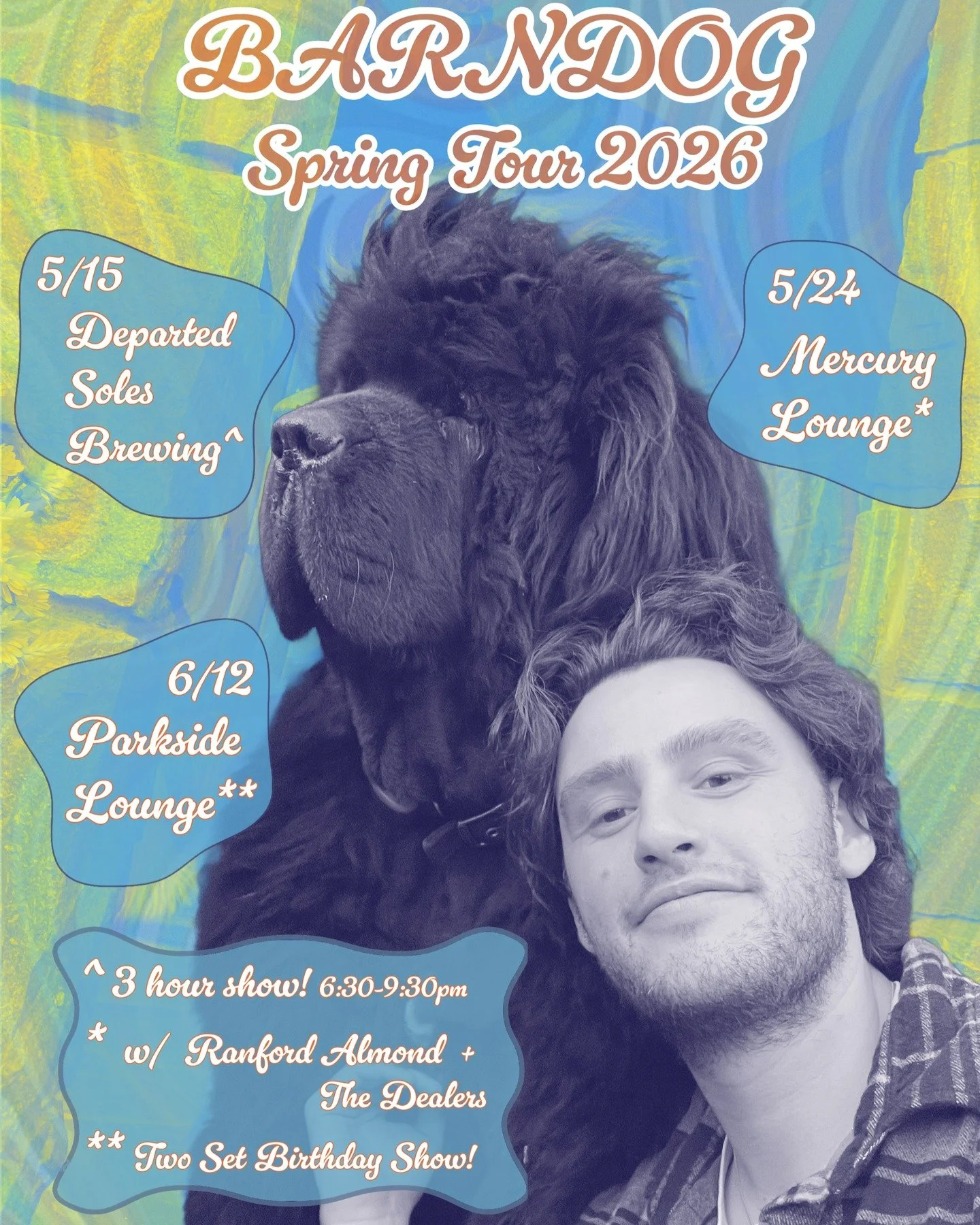 We're playing a small run of shows this Spring. Hope you can catch one... or all of them!

5/15- @departedsoles ^
5/24- @mercuryloungeny *
6/12- @the_parkside_lounge_nyc **

^ Two sets 6:30-9:30pm
* w/ @ranfordalmond &amp; The Dealers
** Two-set Birt