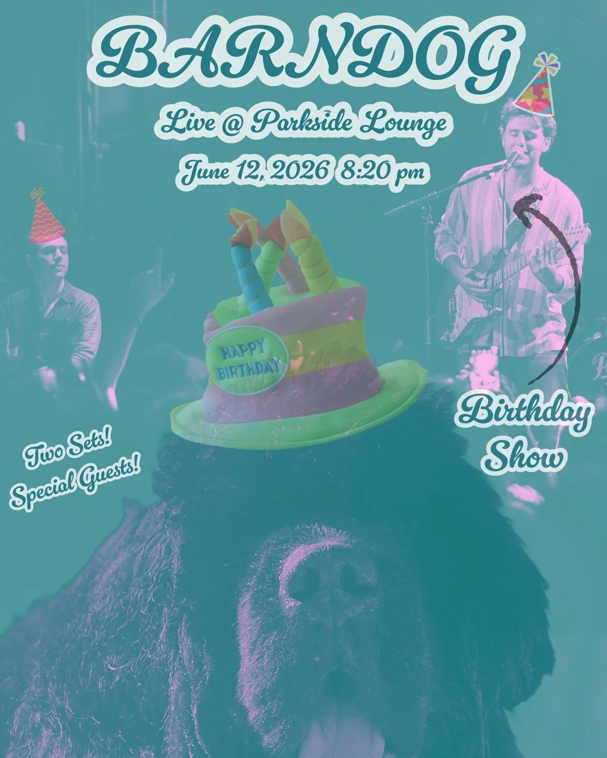 We're back at Parkside Lounge on June 12th to celebrate @jregan6's birthday! 

Two sets w/ special guests! Ticket link in bio. 

IMPORTANT: THIS SHOW HAS AN ATTENDANCE CAP. BUY YOUR TICKETS EARLY TO SECURE A SPOT (you also save like $3.75 buying onli