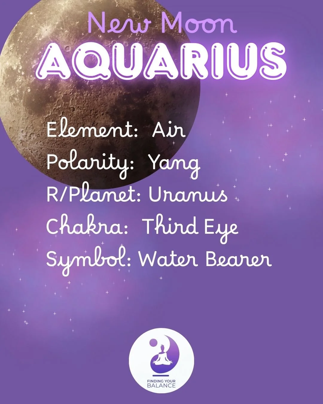 It's Eclipse Season baby! 💫

We are entering a new timeline, a portal, it all feels new and full of magic. Now is time to reroute, chase destiny instead of fate. Draw your line in the sand and get into your creative flow.

Under this Aquarius New Mo