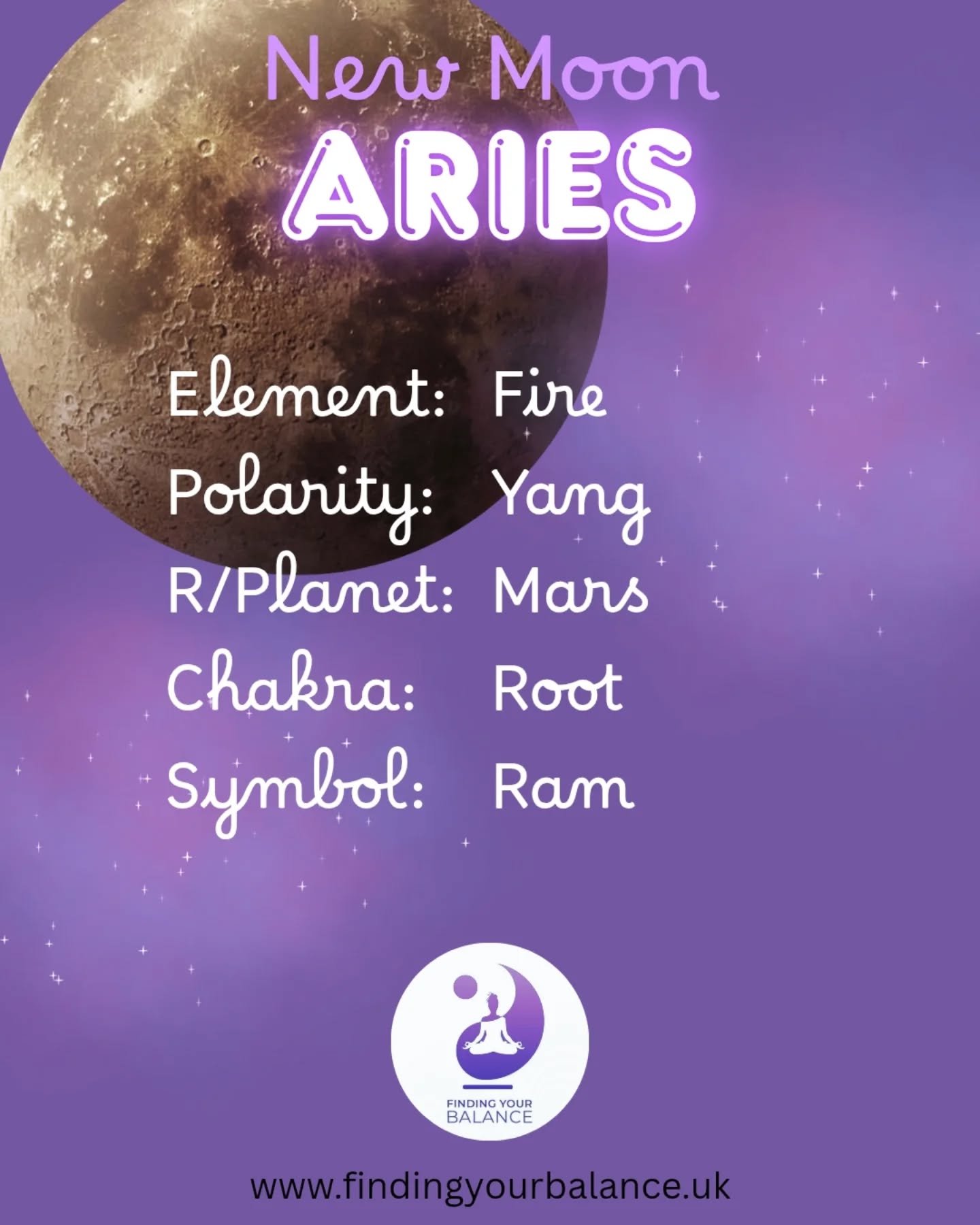 This Friday, we have the New Moon in the Fiery sign of Aries 🔥 

Aries represents new beginnings, confidence, and boldness. Aries is very much an "I" energy. It teaches us that reward only comes after action is taken. Allow your inner spar