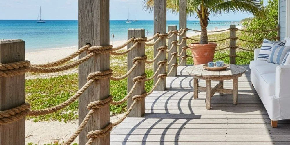 Coastal Rope Railings