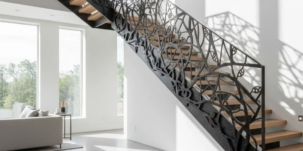 Custom Metal Art Railings