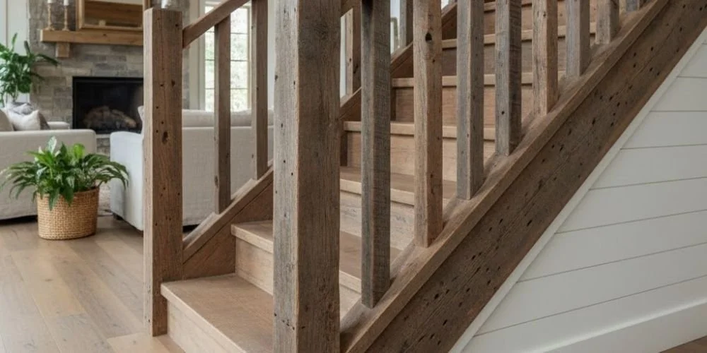 Reclaimed Wood Railings