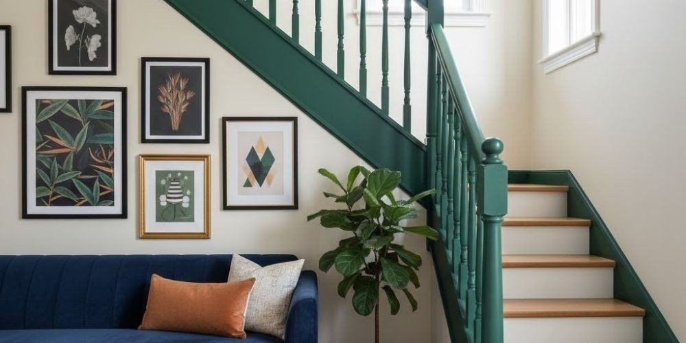 Painted Accent Railings