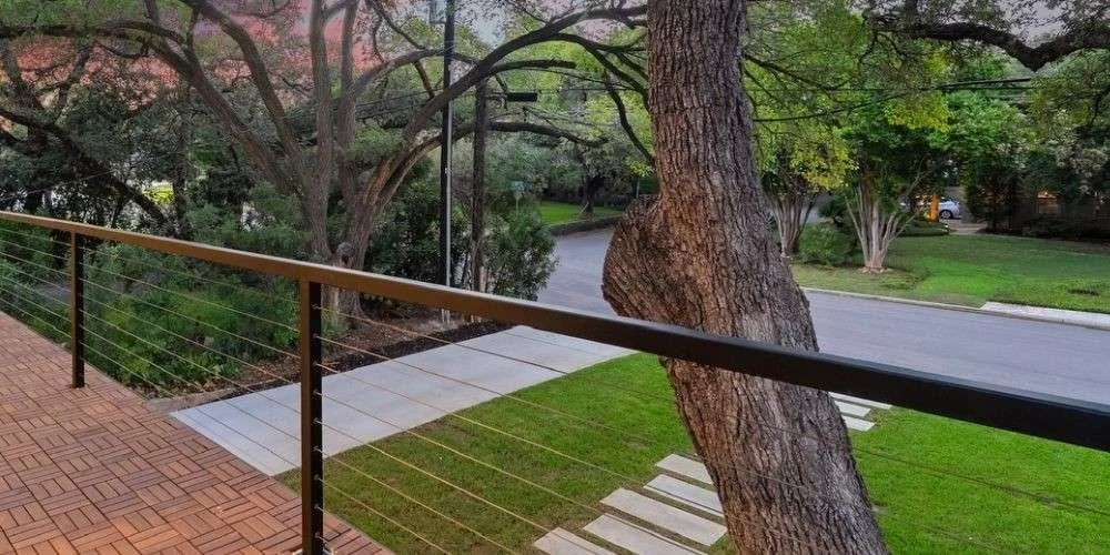 Minimalist Wire Railings