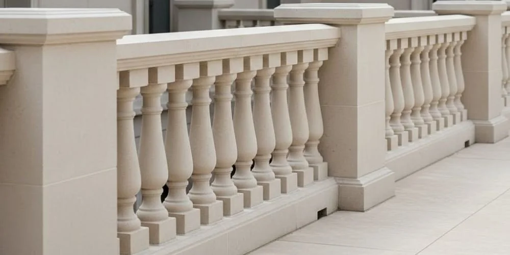 Stone Pillar Railings