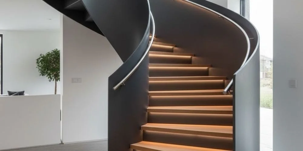 Spiral Stair Railings