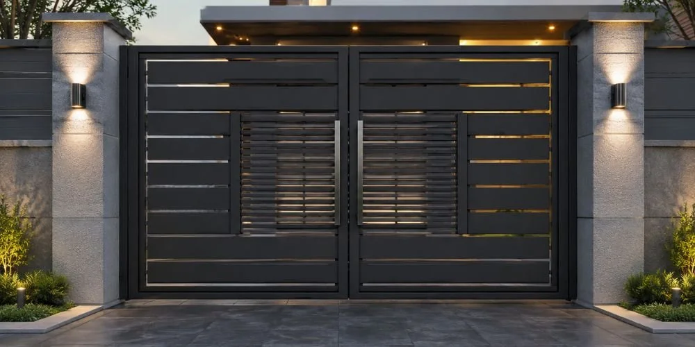 Modern Steel Main Gate