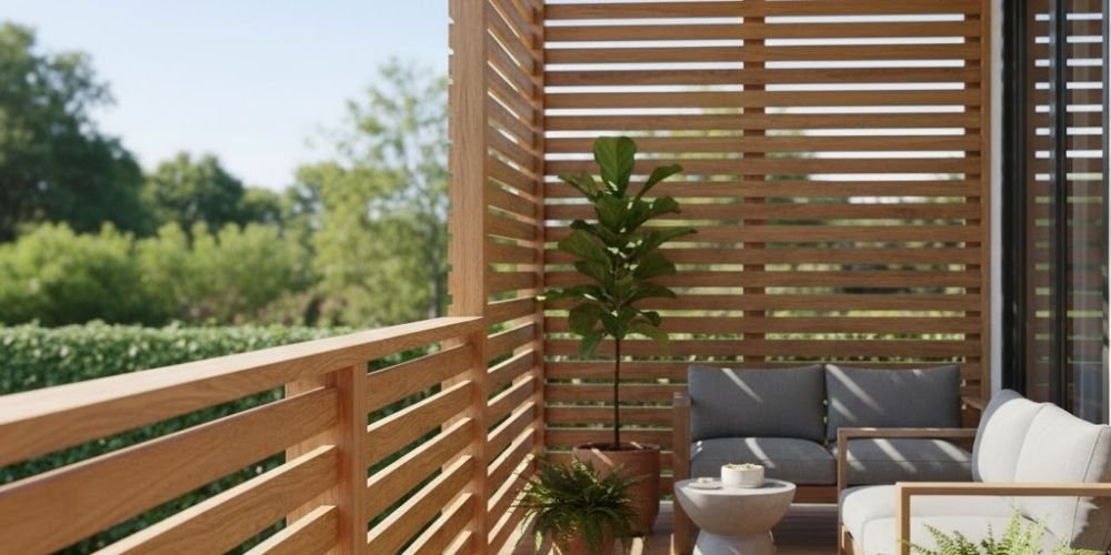 Wood Slat Railings