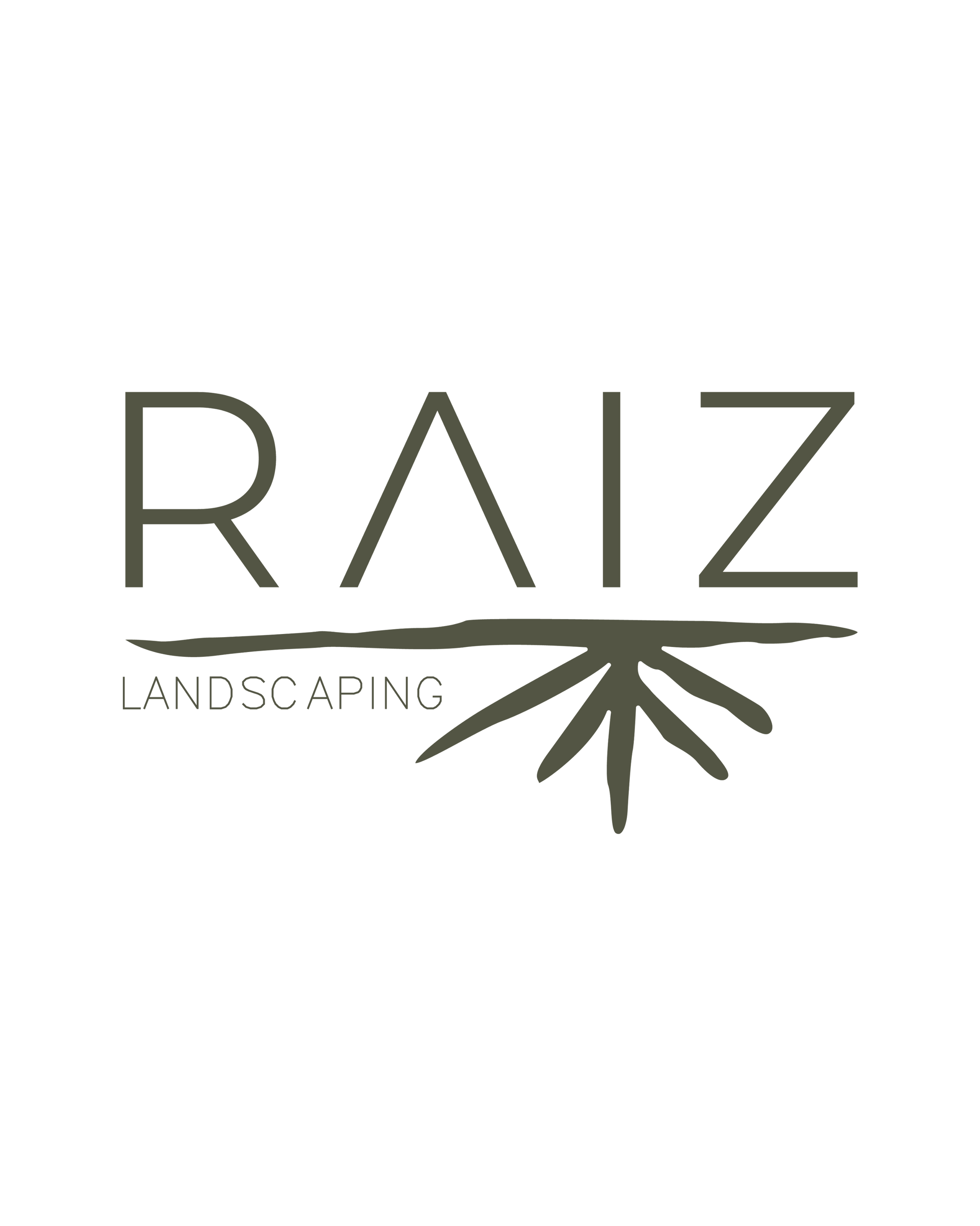 Raiz Landscape Garden Logo
