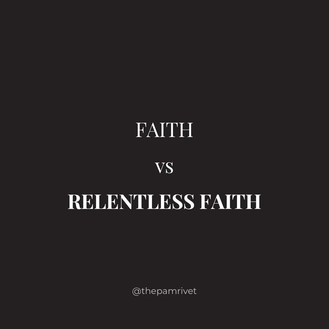 If you are in a season that feels confusing or heavy, please know this.

God is not pulling you apart.
He is preparing you.

Relentless faith is formed in the stretching
in the surrender and in the moments your spirit knows something your flesh canno