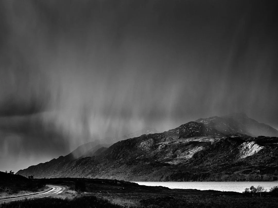 Some spicy weather coming in over Letterewe towards Loch Maree yesterday afternoon. Fujifilm GFX 100S + GF 100-200 @ 100mm. #scotland #scotlandlandscape #scottishlandscape #scottishweather #scottishrain #westerross #lochmaree #letterewe #scotlandhigh