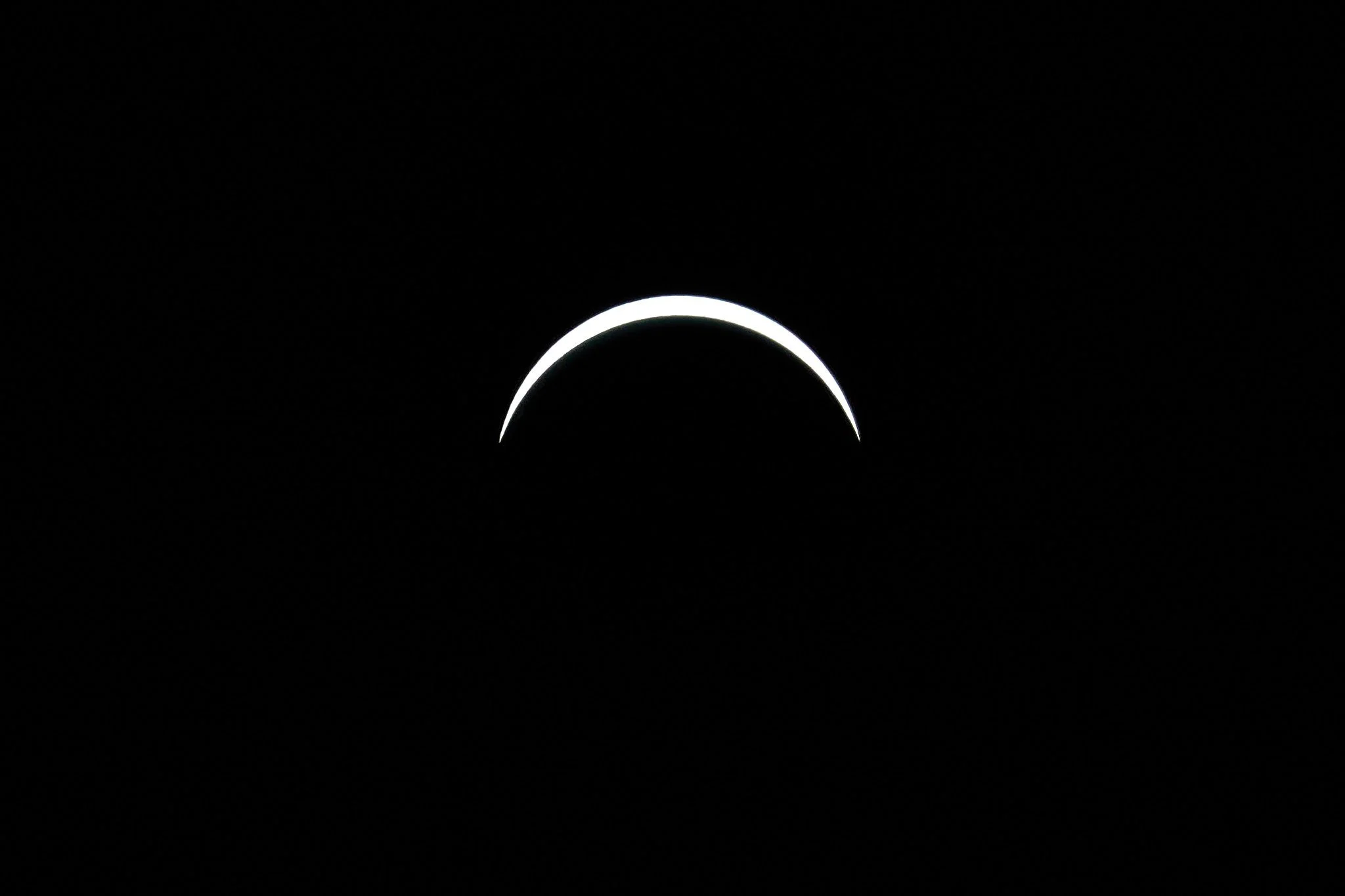 94.668% Obscuration Solar Eclipse, Cornwall