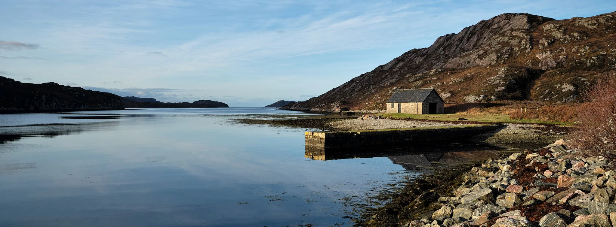 Laxford Bay Pier, Sutherland, Scotland