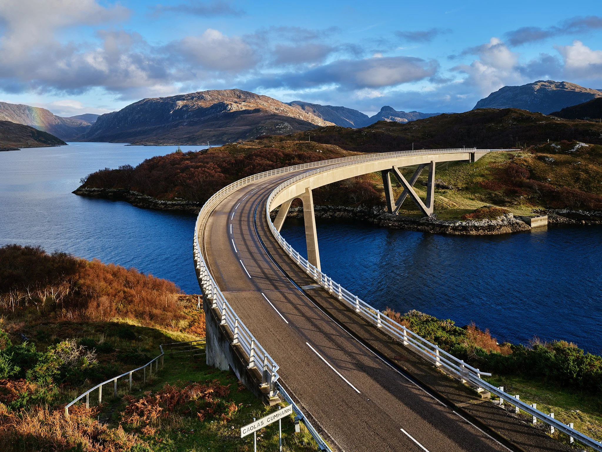 Kylesku Bridge, Fujifilm GFX 100S + GF 35-70mm lens