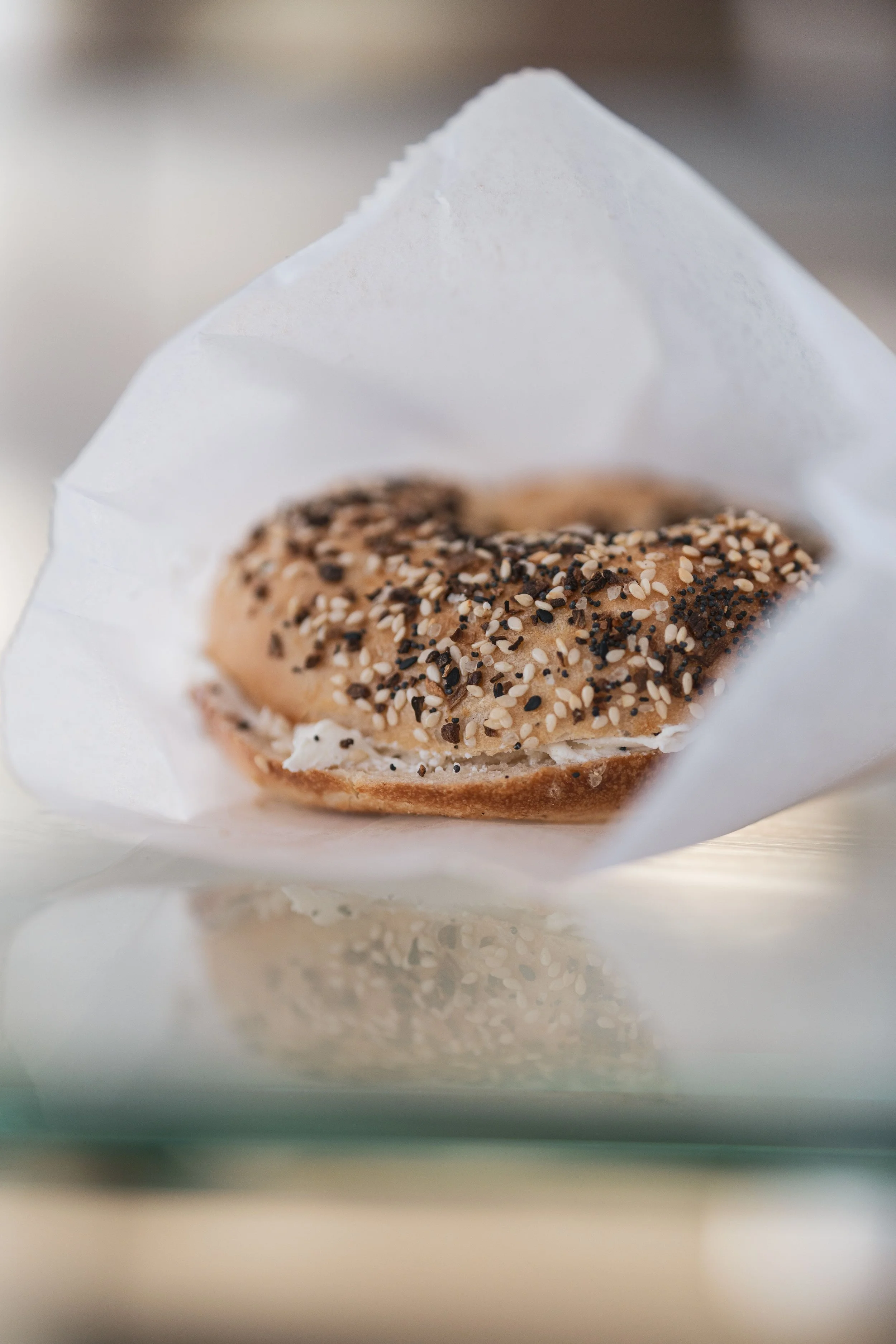 BAGELS w/ BUTTER or CREAM CHEESE