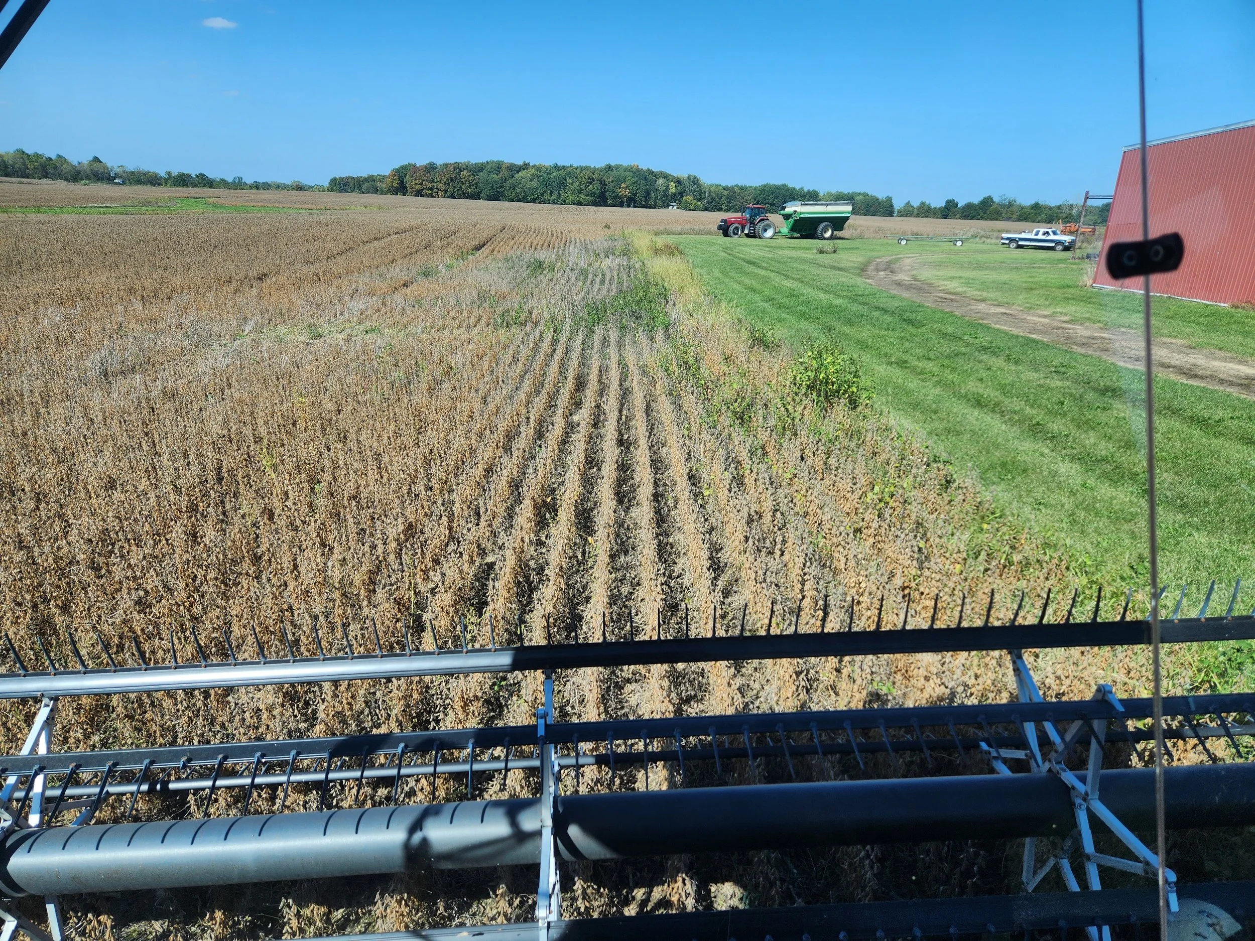Soybean Harvest Day 1: Dust in the Air!