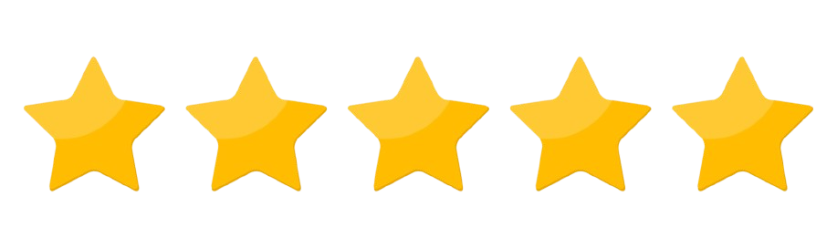 Five yellow stars with three star ratings visible.