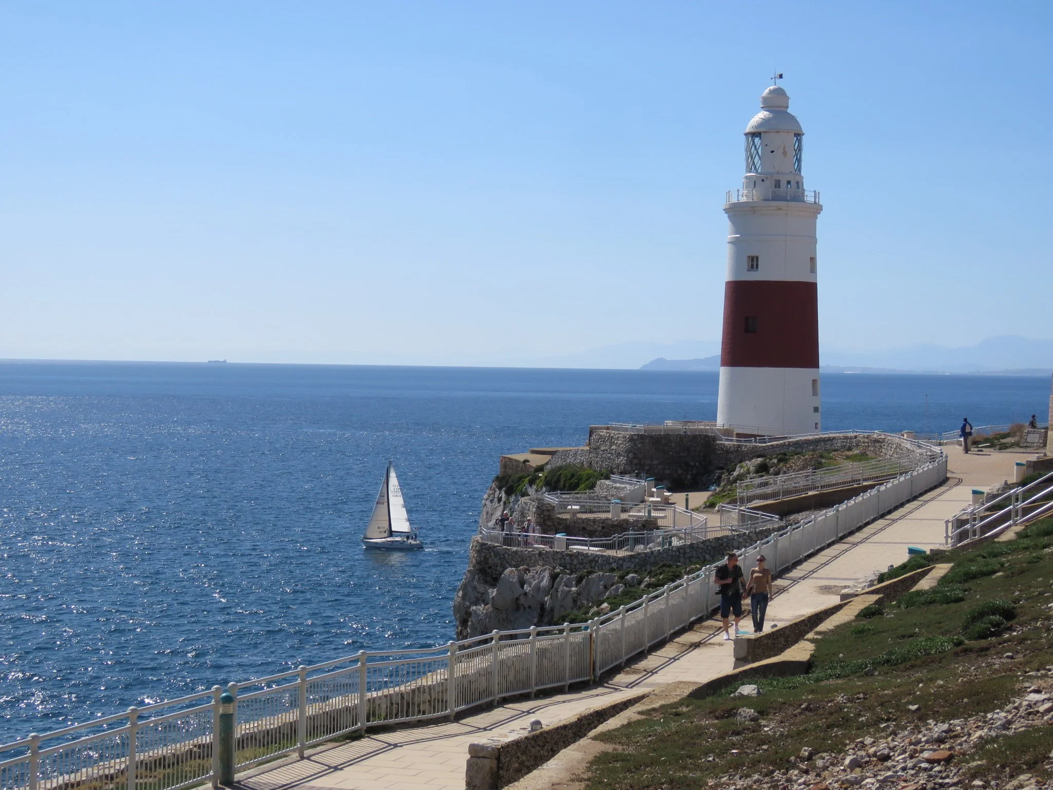 Lighthouse in Gibraltar by Simon Thompson