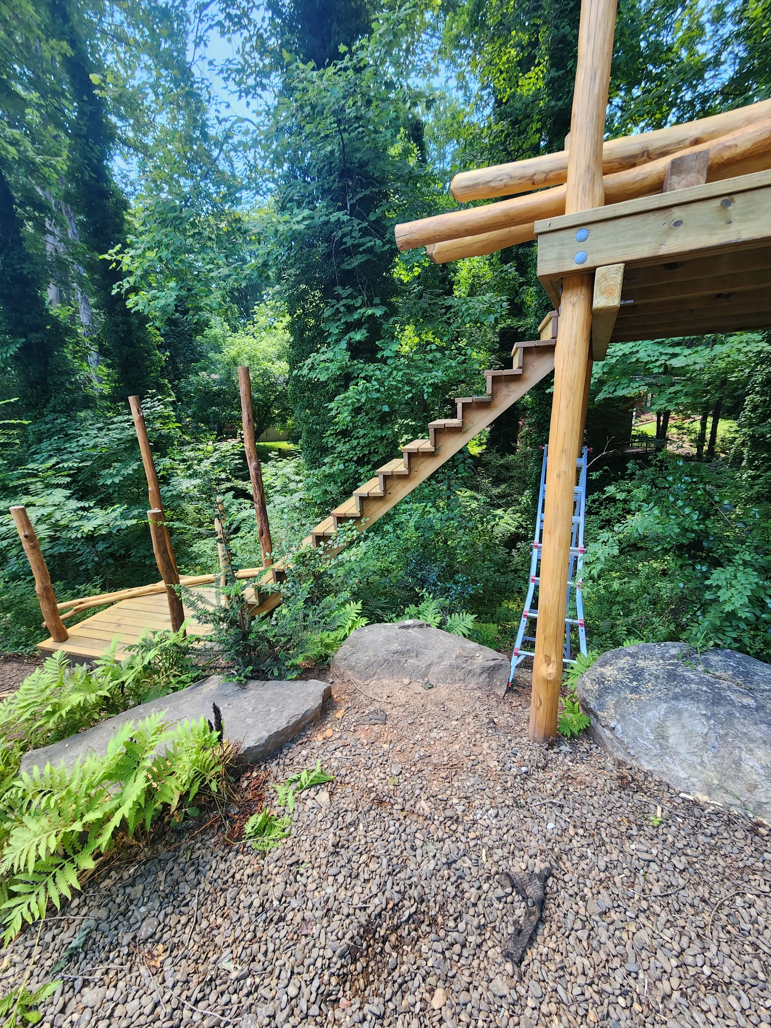 downtown-morganton-nc-custom-black-locust-playground-treehouse-stairs-002.jpeg