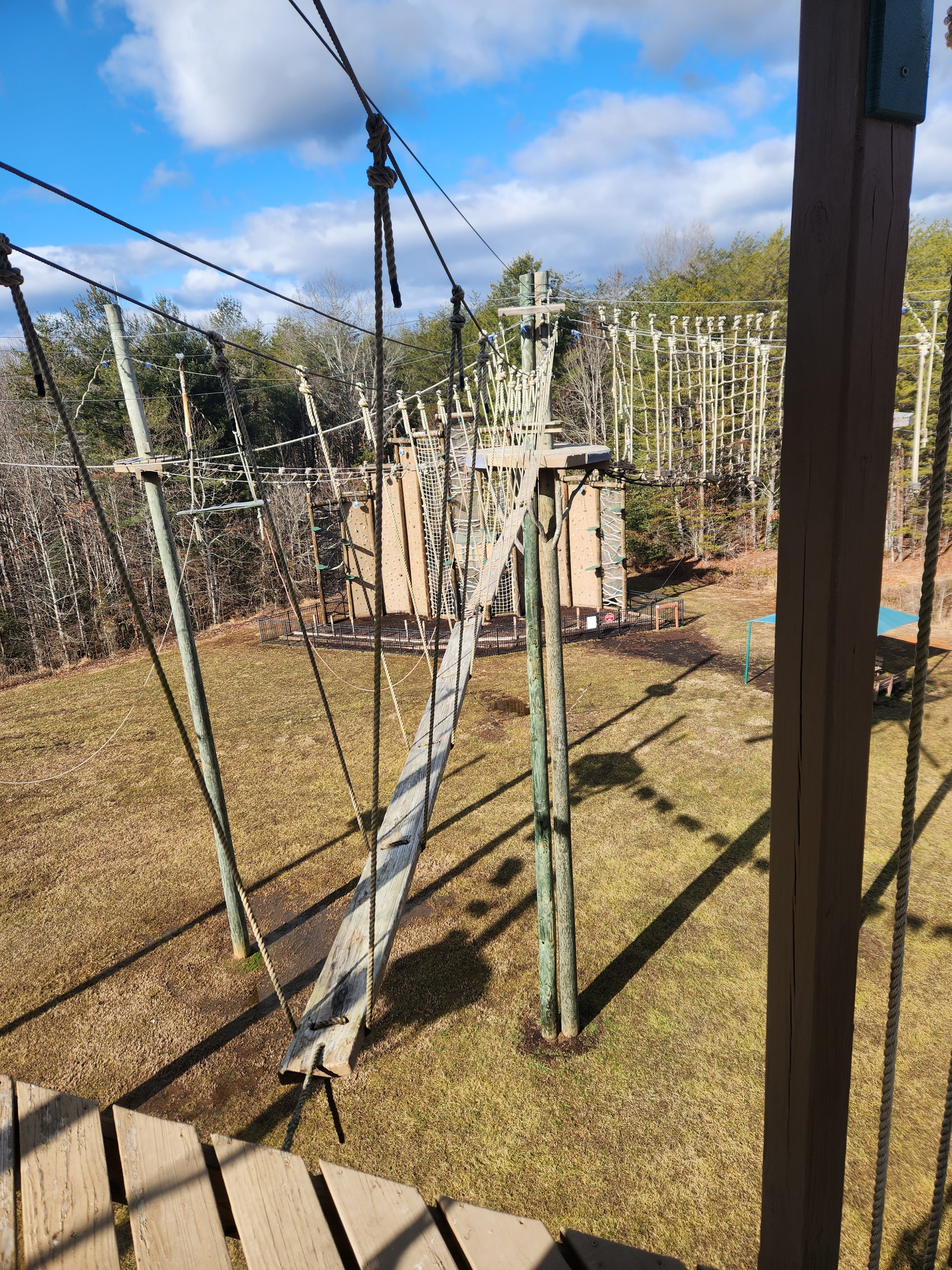 boomer-ymca-harrison-nc-ropes-course-maintenance-plank-bridge-before-001.jpg