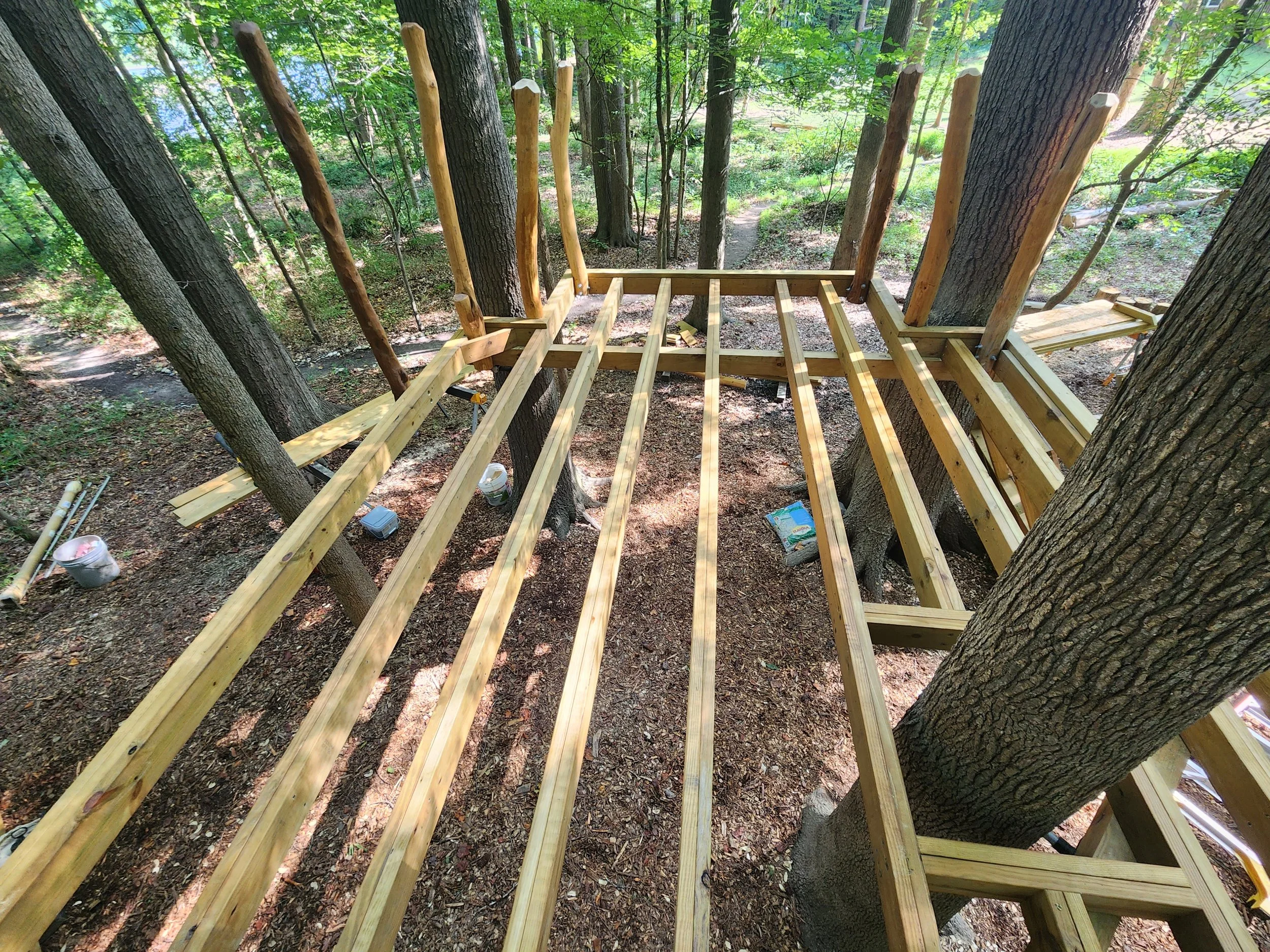cary-nc-custom-black-locust-playground-treehouse-deck-framing-004.jpeg