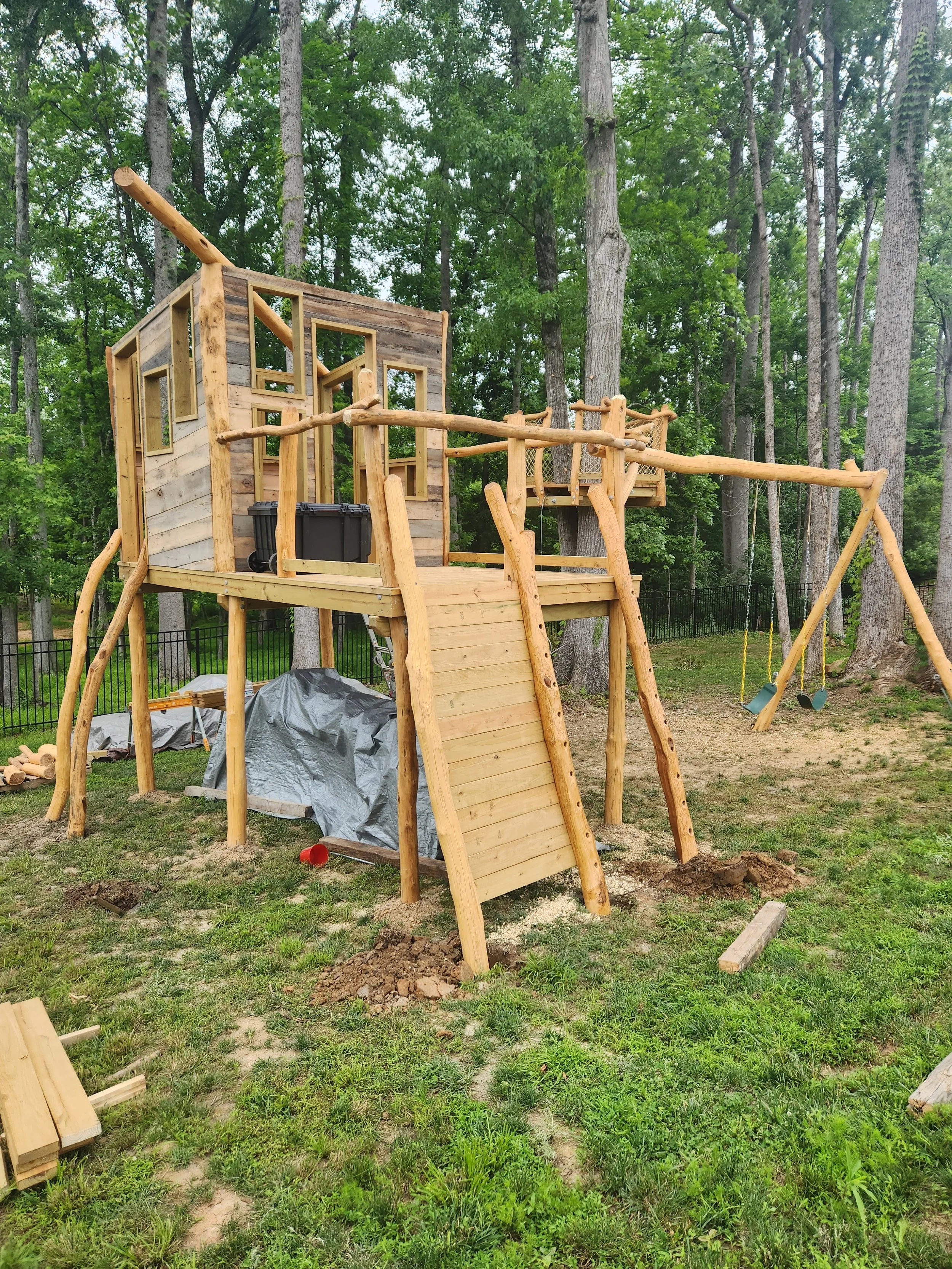 indian-land-sc-custom-black-locust-playground-treehouse-climbing-wall-cargo-net-004.jpeg