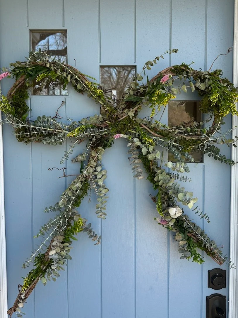 Natural Bow Wreath