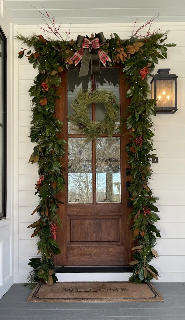 Magnolia Evergreen & Fir Garland