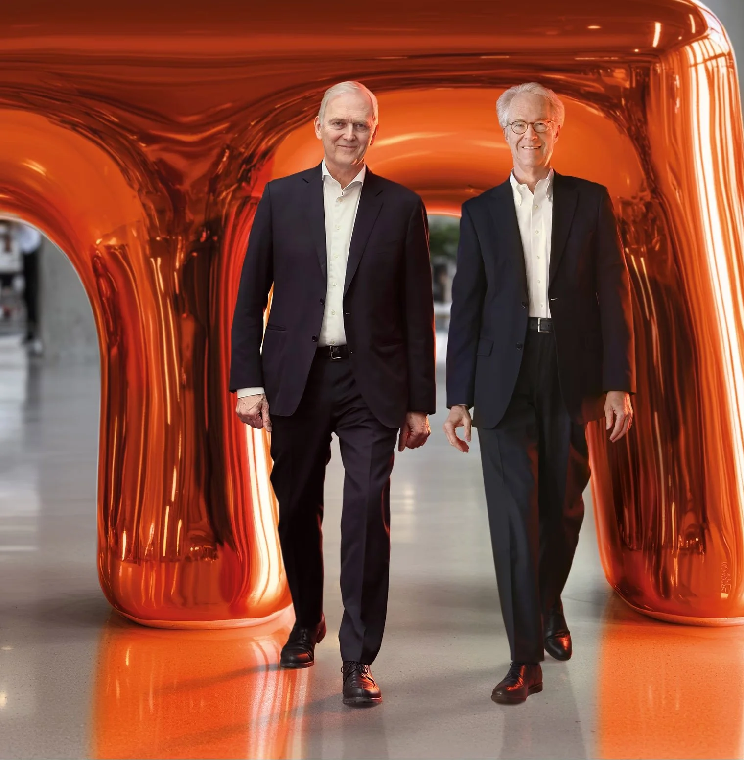 Markus Dennler, Chairman of the Board of Directors & Marc Bürki, Chief Executive Officer (CEO)