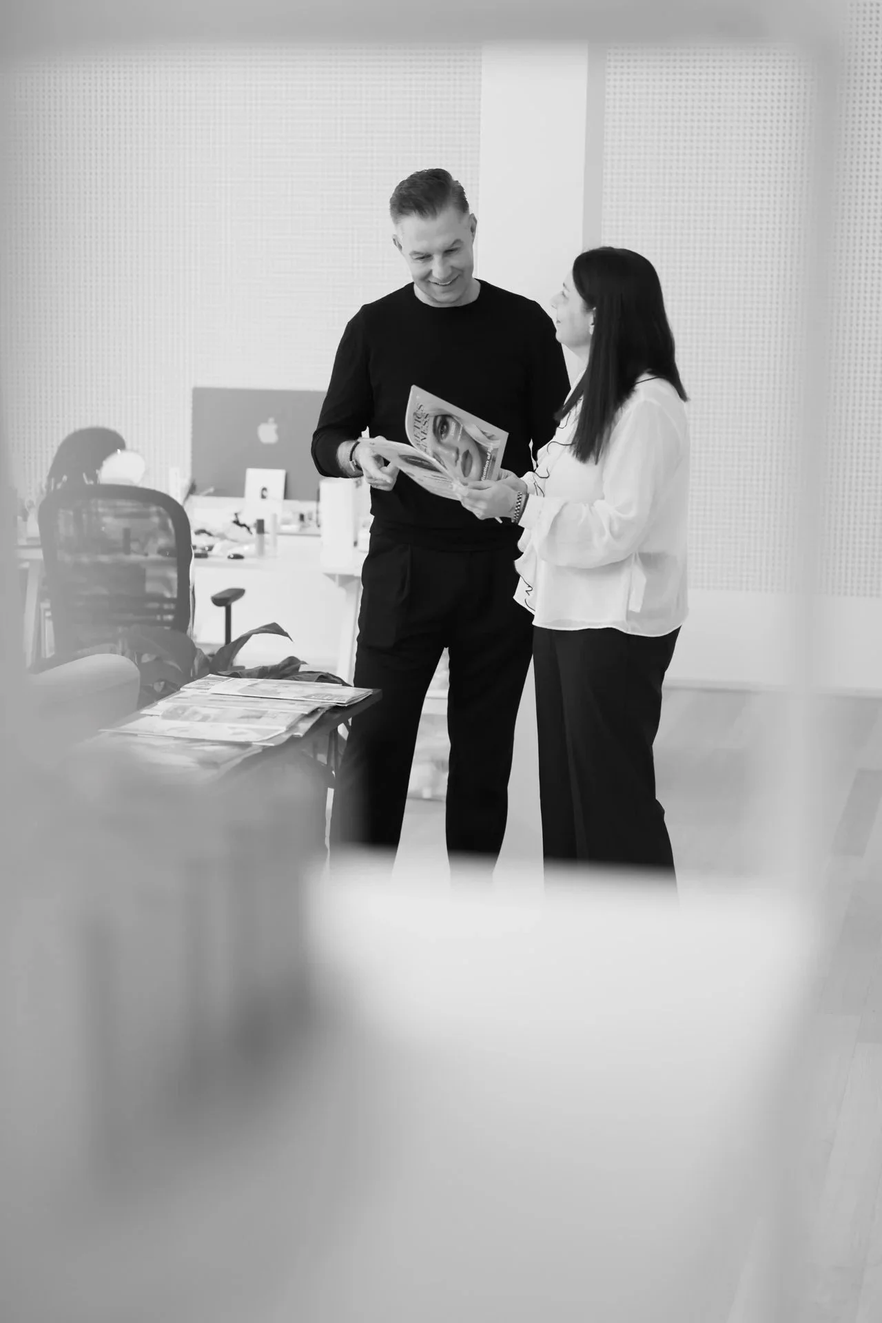 Mind the Beauty — authentic brand and team imagery captured in their Swiss workspace.