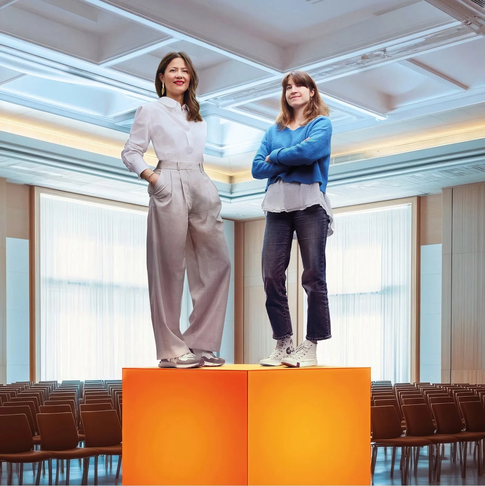 Tara Yip, Chief People Officer (CPO) & Emma Lanctuit, Academy graduate and Software Engineer