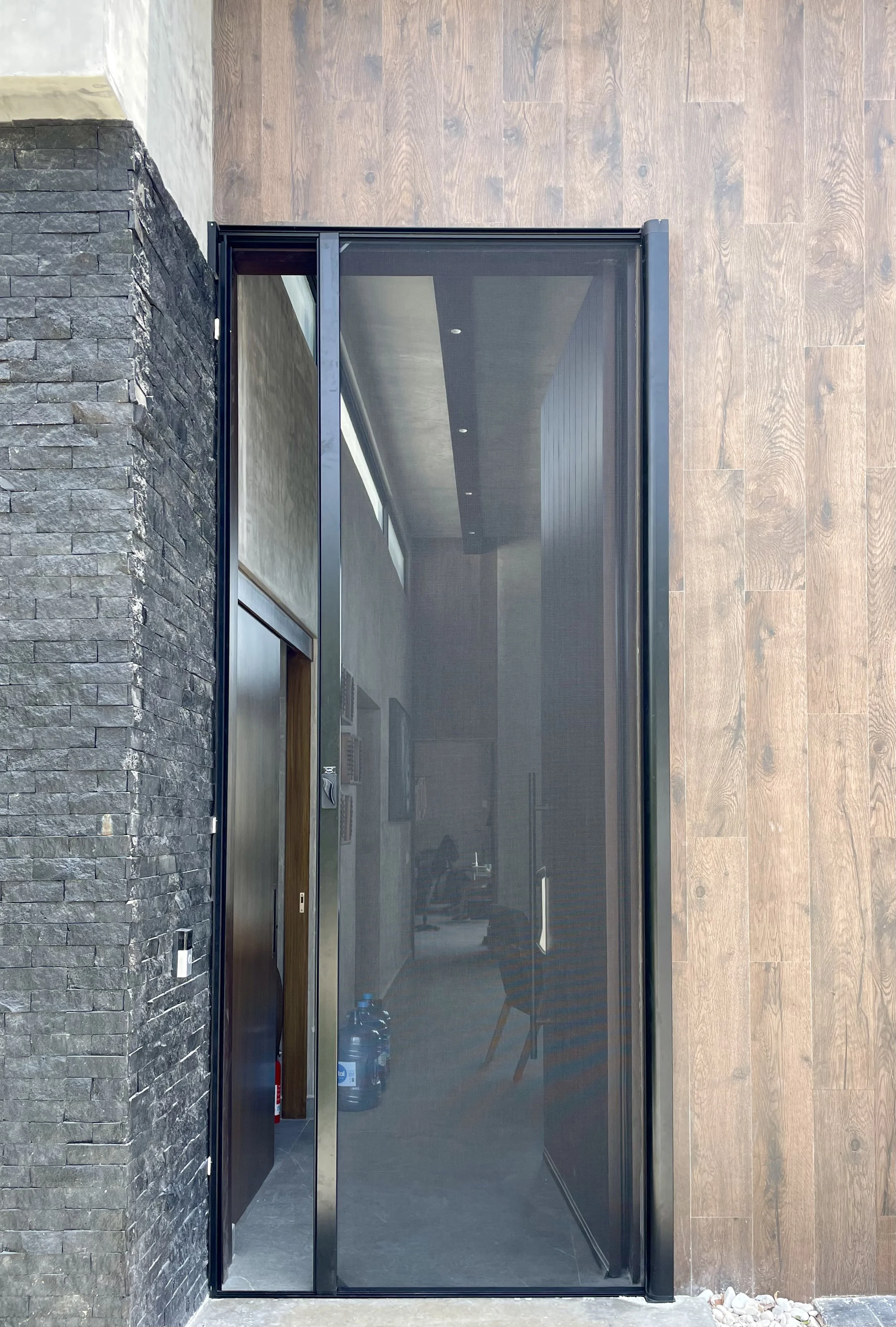 Retractable Screen Front Door