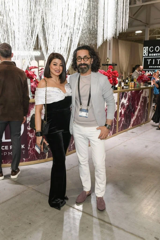 Ellie Fallahjoo and Omid Tabatabaie