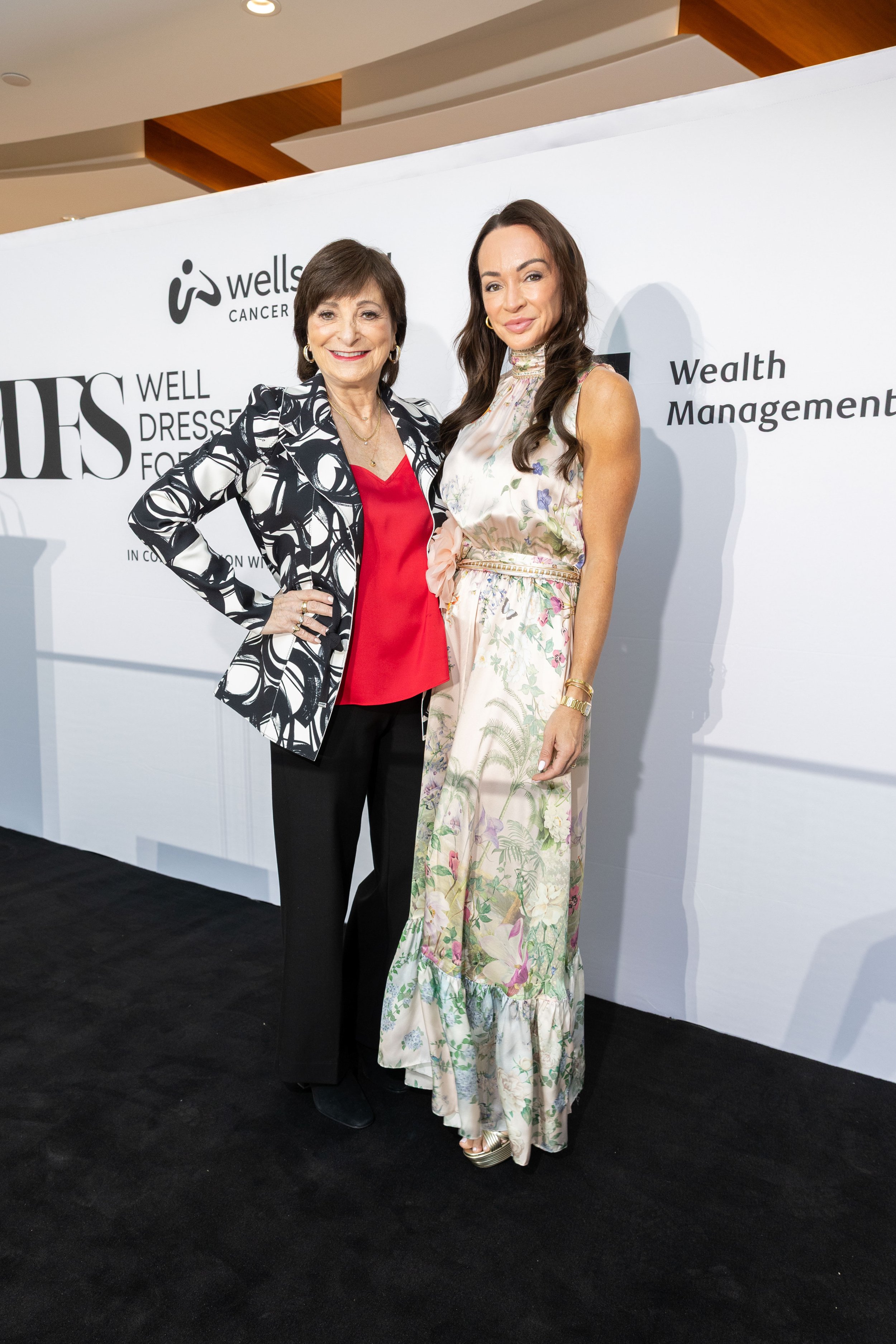 Jeanne Beker and Kim Appelt